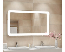 Зеркало для ванной с подсветкой Милан 70х50 см